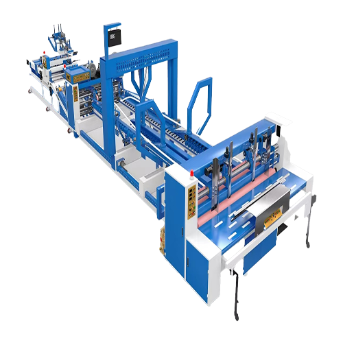 Automatic Corrugated Box Folder Gluers