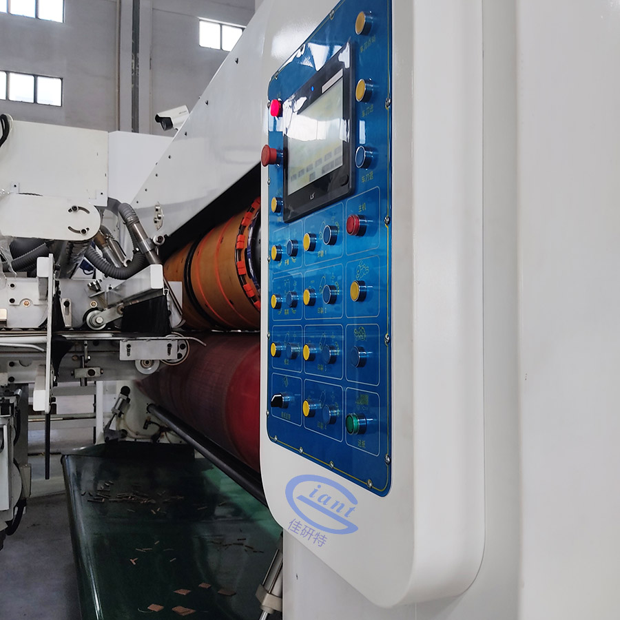Giant GMVP-2046 Flexo Printing Folder Gluer Inline Machine with Auto Strapper