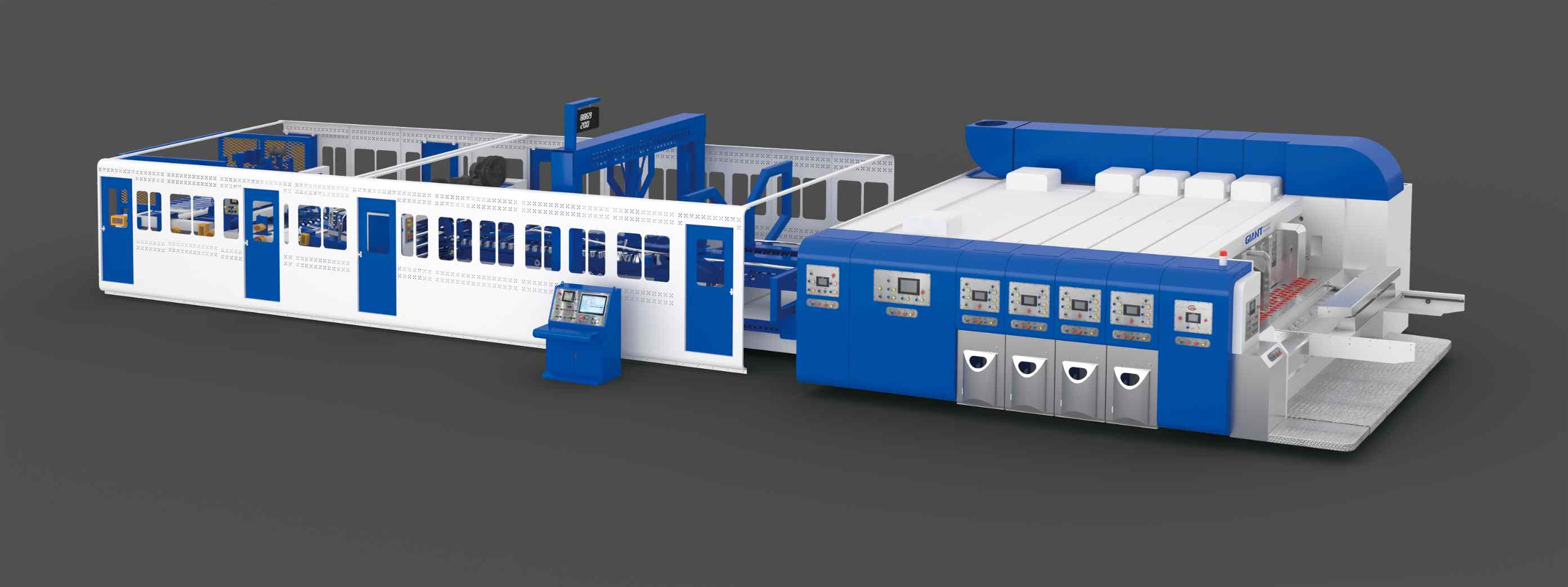 flexographic printing machine