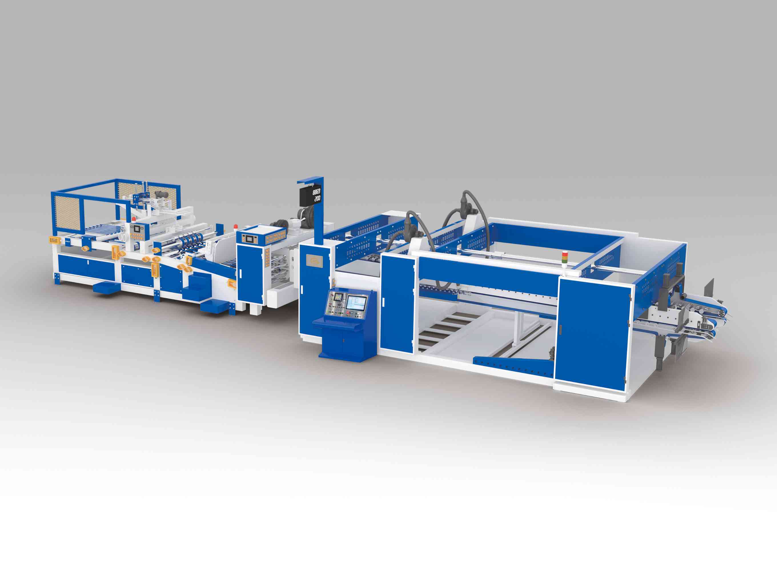 flexo printer slotter die cutter