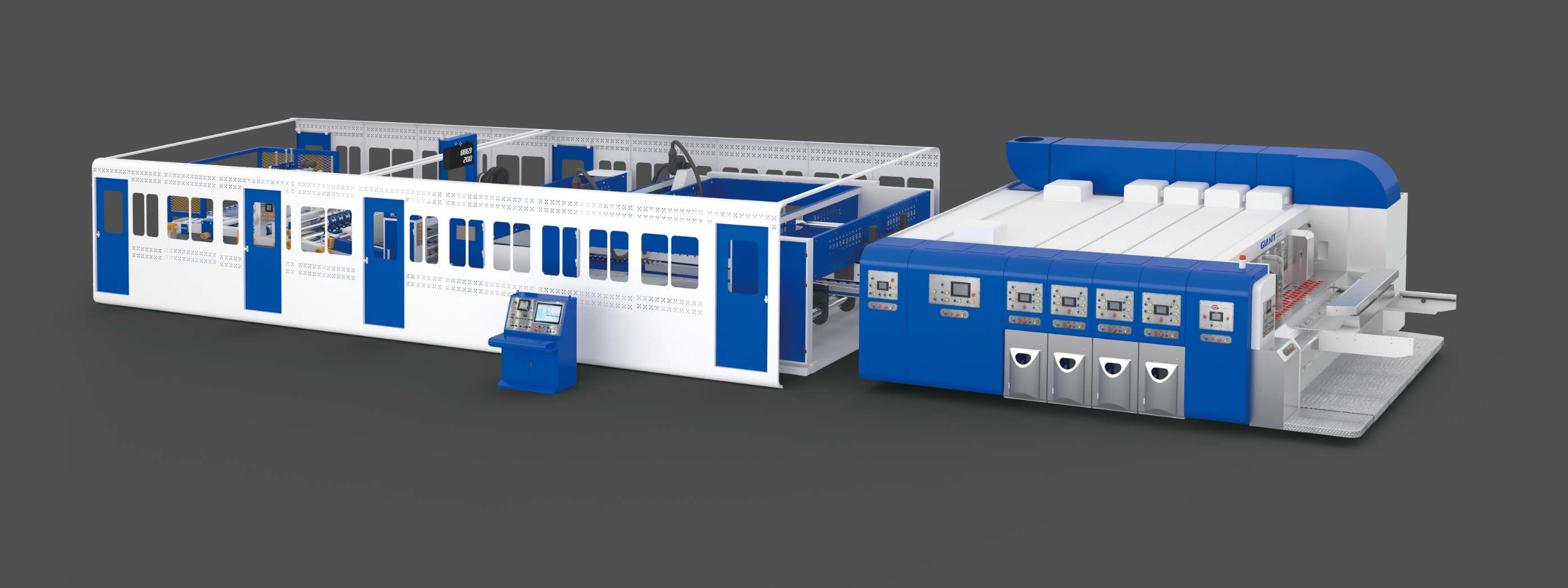 carton box printing machine