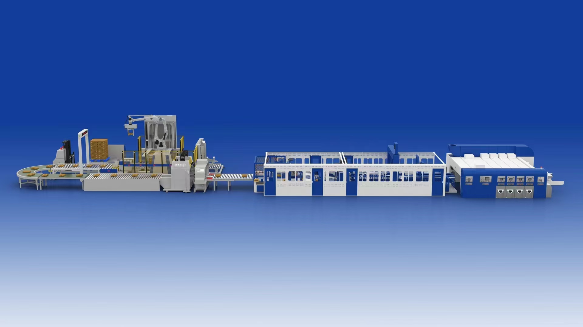flexo printing mahine factory